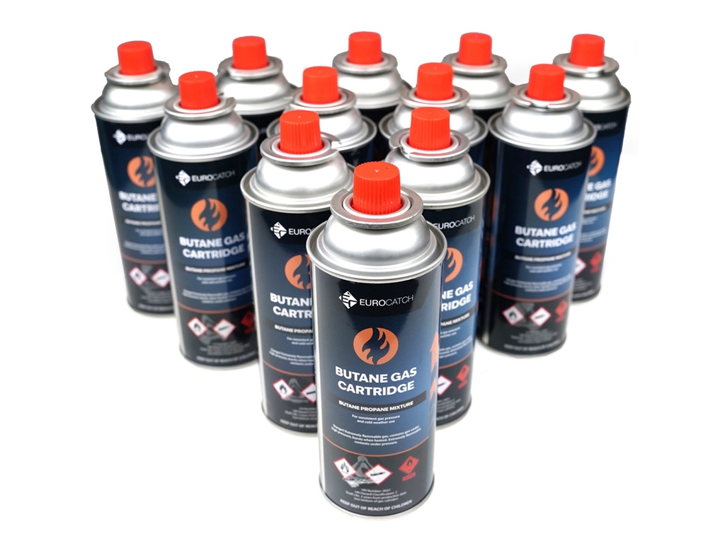 Eurocatch 227 Gramm gaskartusche - Set von 12