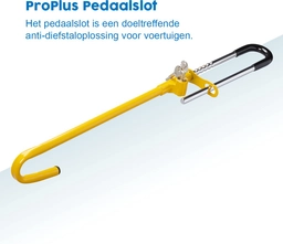 ProPlus Bremspedal Pedal Lenkradkralle