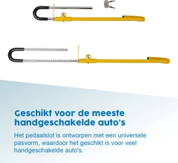 ProPlus Bremspedal Pedal Lenkradkralle