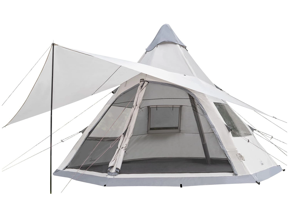 Skandika Tipi Hetta 460 Air Protect aufblasbares Rundzelt