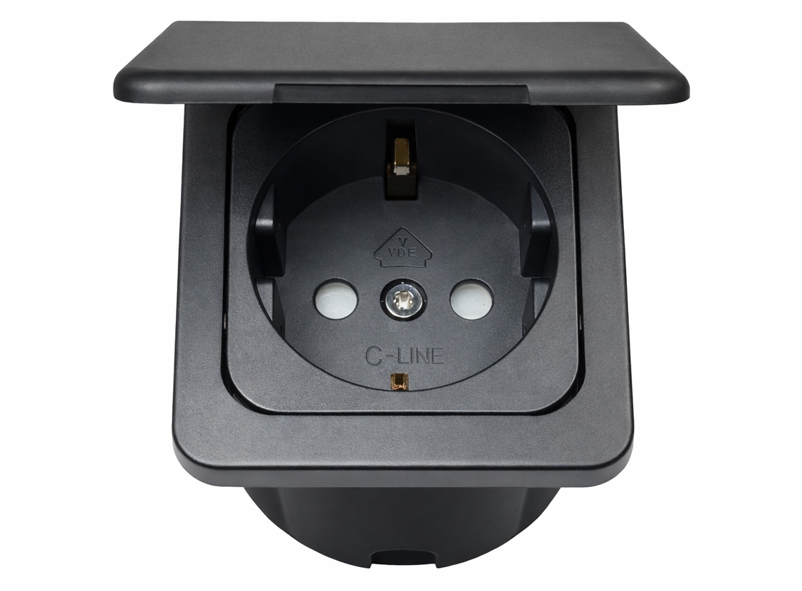 Haba Wandsteckdose - Black