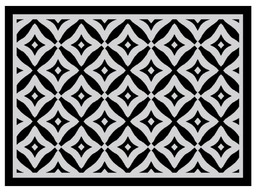 Obelink Patio Mat Cube 370 x 270 cm Zeltteppich