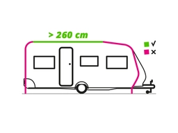 Thule Omnistor 1200 260 Mystic Grey Sackmarkise