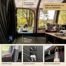 Skandika Timola 6 Air Sleeper Protect XL Plus Luftzelt