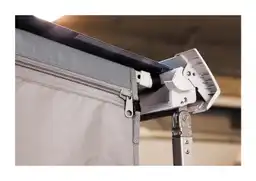 Bo-Camp 250 cm graue Universal Markisen Seitenwand