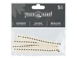 Feuerhand Flachdochte