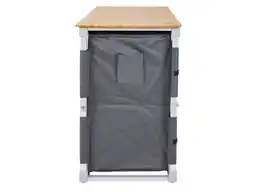 Obelink Ravenna Bamboo Quick Campingschrank - Grey