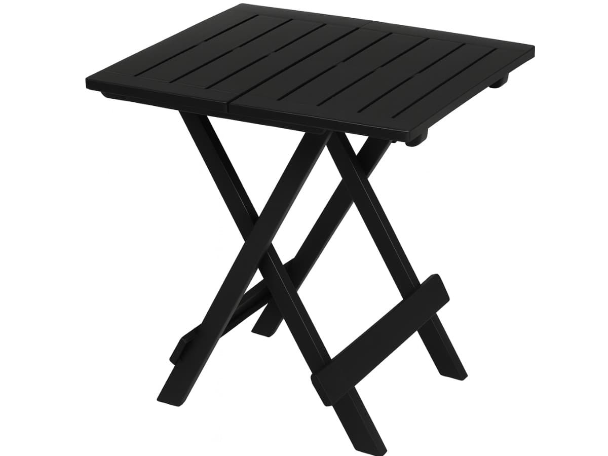 HEM 43 x 45 cm Klappbarer Beistelltisch - Black