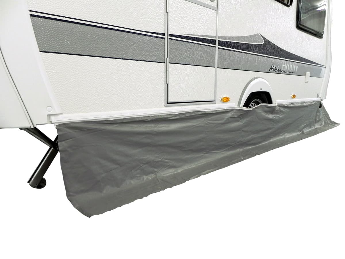 Marvella Wohnwagen Bodenschürze mit Radkastenabdeckung - 700 cm