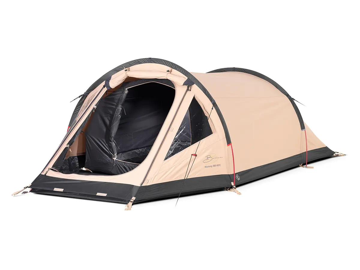 Bardani Mustang 180 RSTC Tunnelzelt – Beige - Schwarz