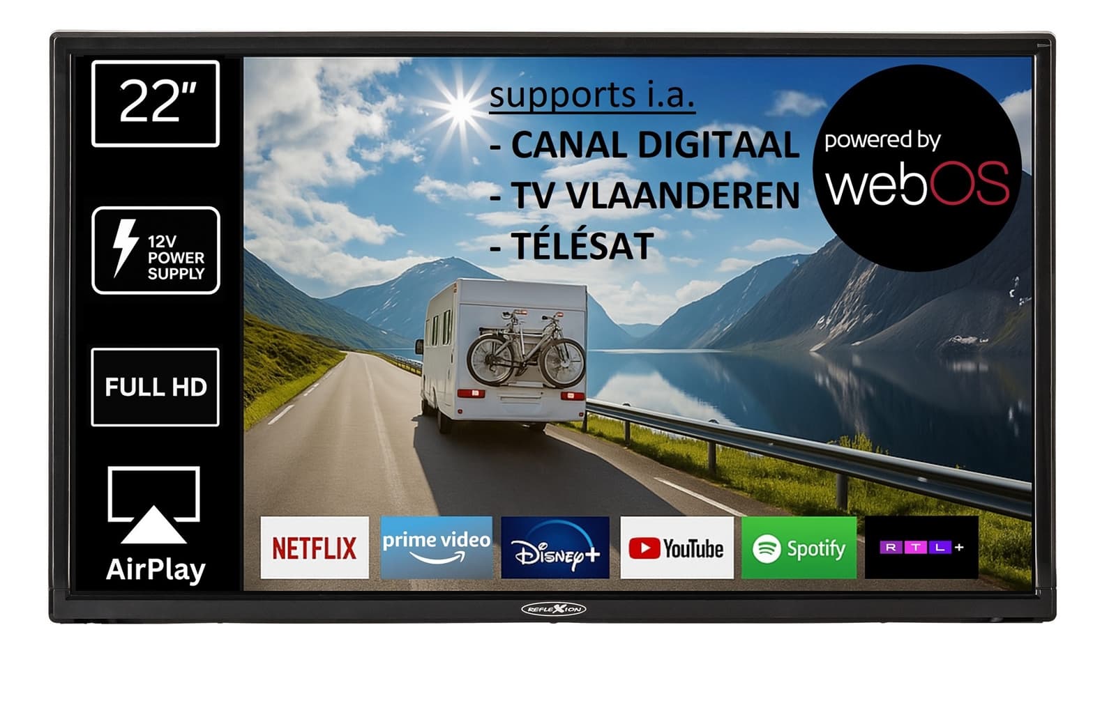 Reflexion LED22IBT Camping Smart TV LED Fernseher - Obelink.de
