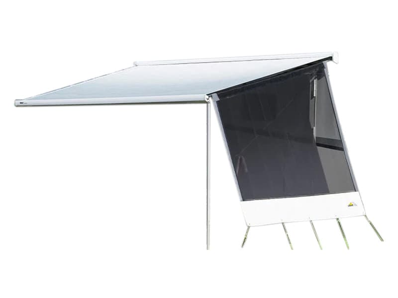 markise sunfun SkyShade Sonnenstoren mit integriertem LED Farbe:BLACK/CARMINE Chris Shiflett Opens Up the project