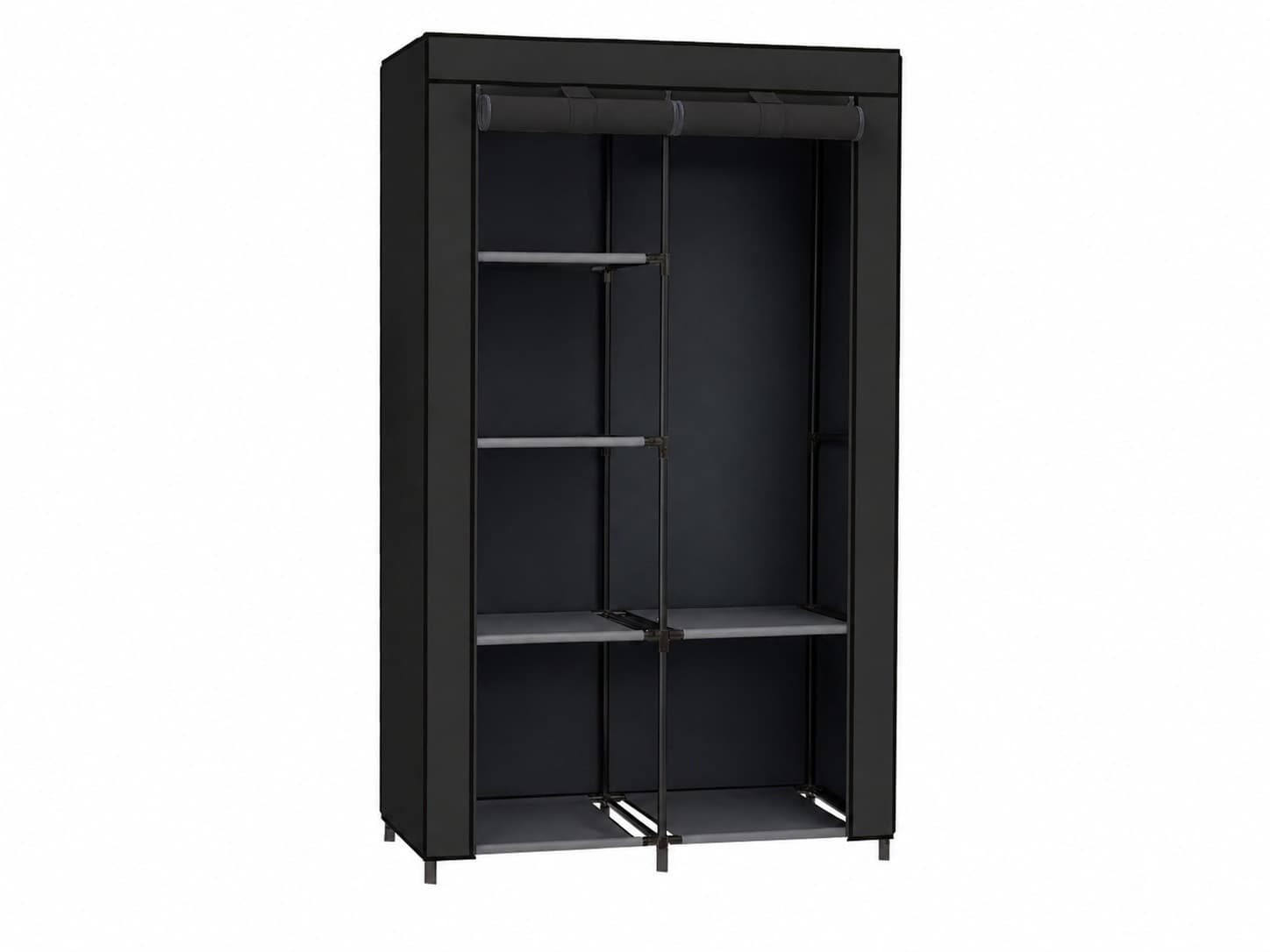 Brixy Black faltbarer Campingschrank - 88 x 45 x 168 cm