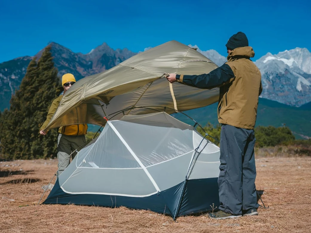 Naturehike Mongar 1 UL Zelt  Khaki - Obelink.de