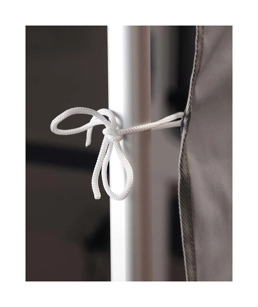 Bo-Camp 250 cm graue Universal Markisen Seitenwand