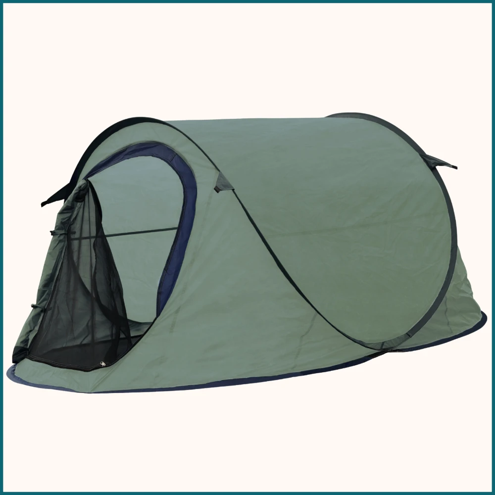 HIXA Grnes 1-Person Popup-Zelt - Obelink.de