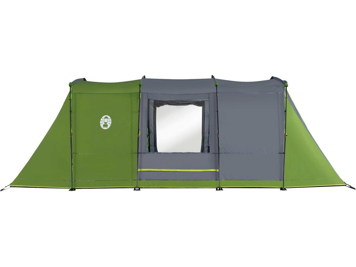 air zelt 8 personen 6-8 Luftzelt Aufblasbar Camping, Familienzelt Aufblasbares Haus XXL Mit Kaminöffnung, 4-Saison Wasserdichtes Winddicht Große Pop Up Zelt Mit Pumpe, Outdoor-Glampentelzel Sport & Freizeit Size:49-60