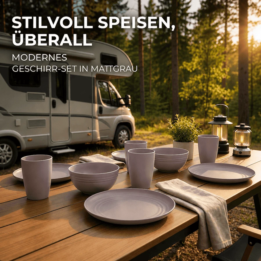 Norskskin 16-teilge Geschirr Set
