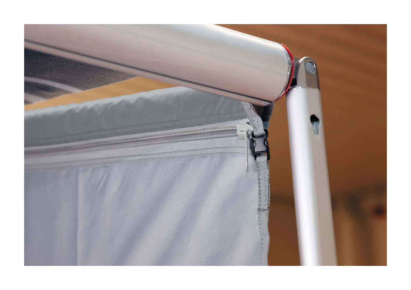 Bo-Camp 250 cm graue Universal Markisen Seitenwand