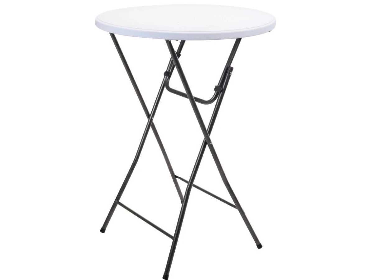 Klappbarer Stehtisch, Ø 80 cm