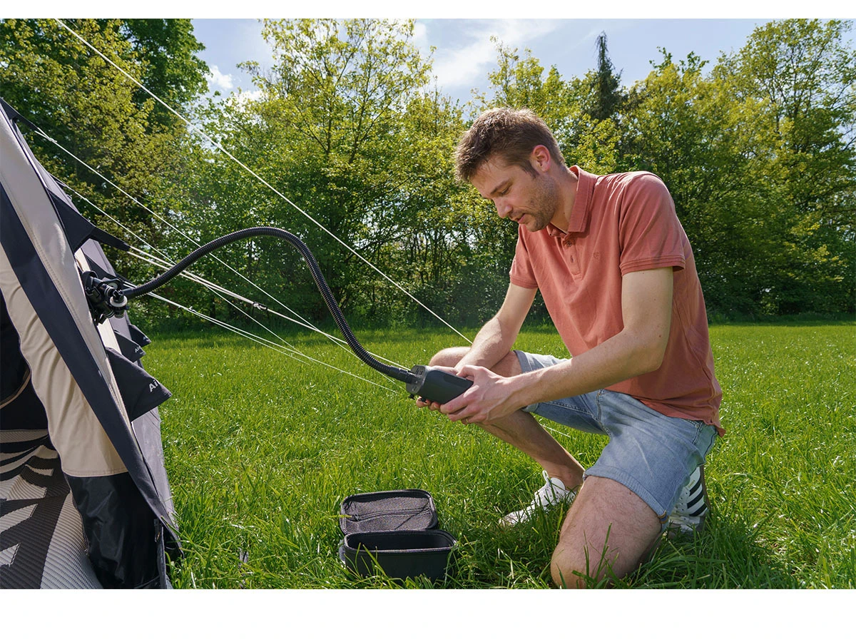 Obelink Vortex Zeltpumpe mit Batterie