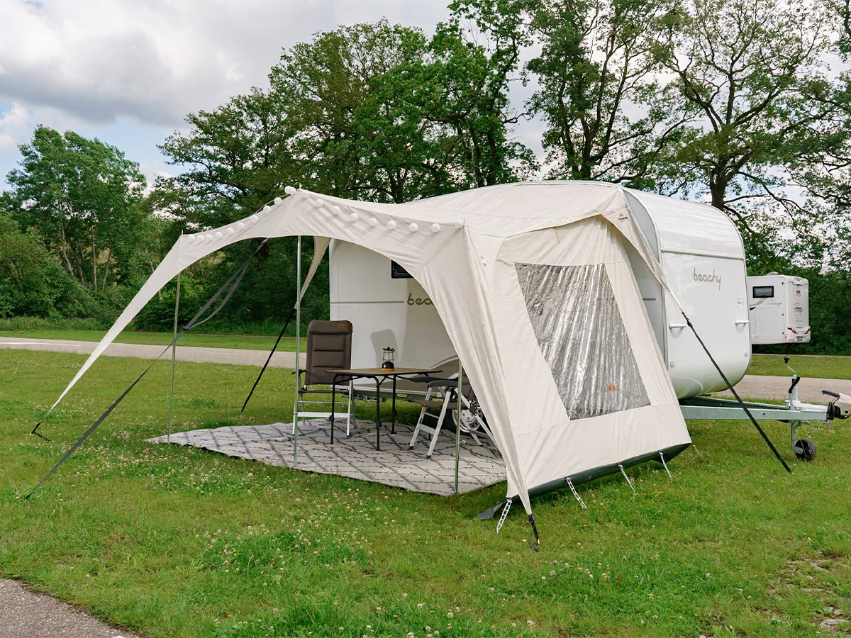 Obelink Outdoor Sunroof TC 400 cm Wohnwagen Sonnensegel