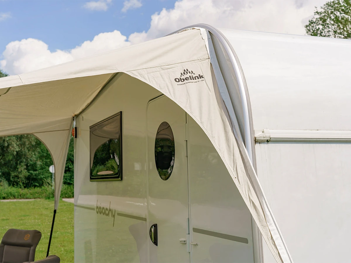 Obelink Outdoor Sunroof TC 400 cm Wohnwagen Sonnensegel