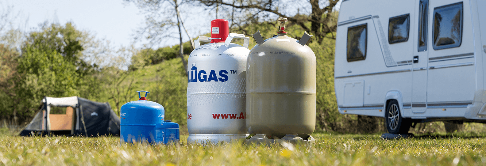 Welche Gasflasche für den Campingurlaub?