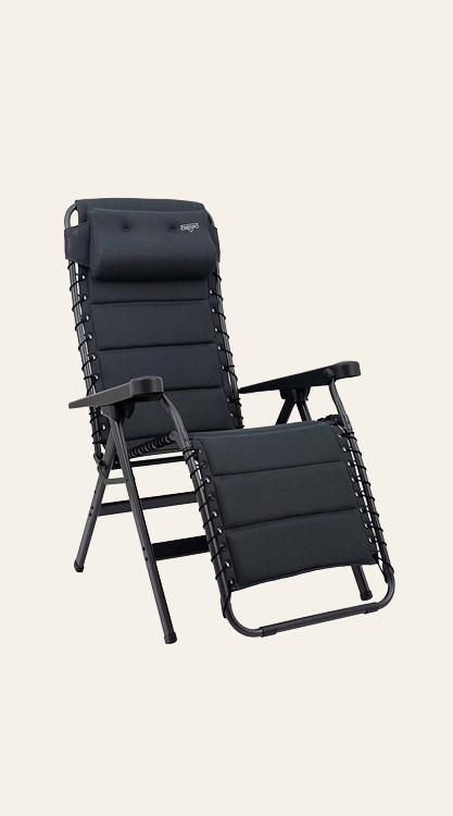 Schwarzer Crespo Relaxsessel