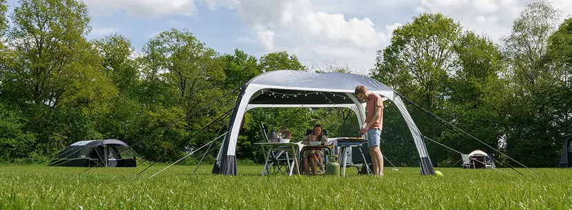 Schatten auf dem Campingplatz oder im Garten schaffen!