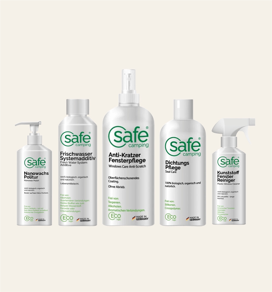 Pflegeprodukte fürs Camping