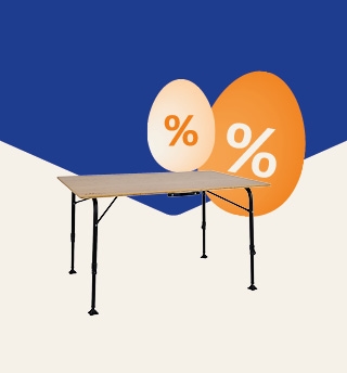 Osterangebote: Campingtische reduziert