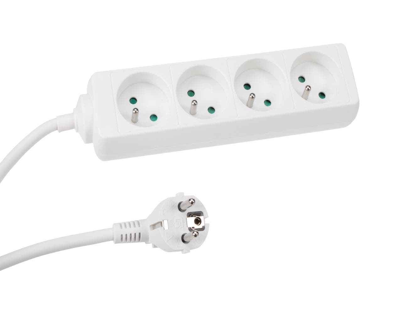 Perel EB4N 4-fache Steckdosenleiste - 1,5 Meter