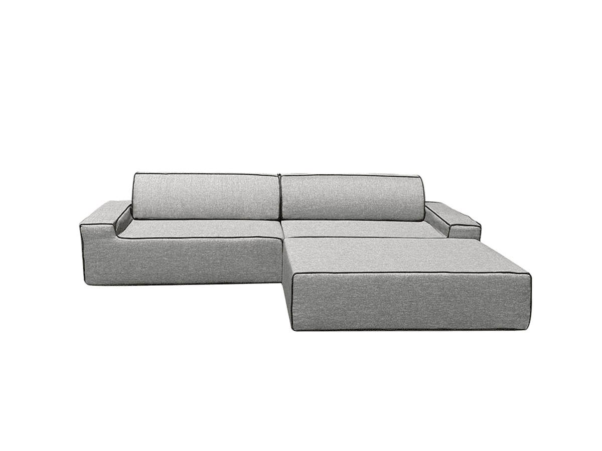 ARKO Modulares Sofa Doppel-Chaiselongue - 240x160cm Grau