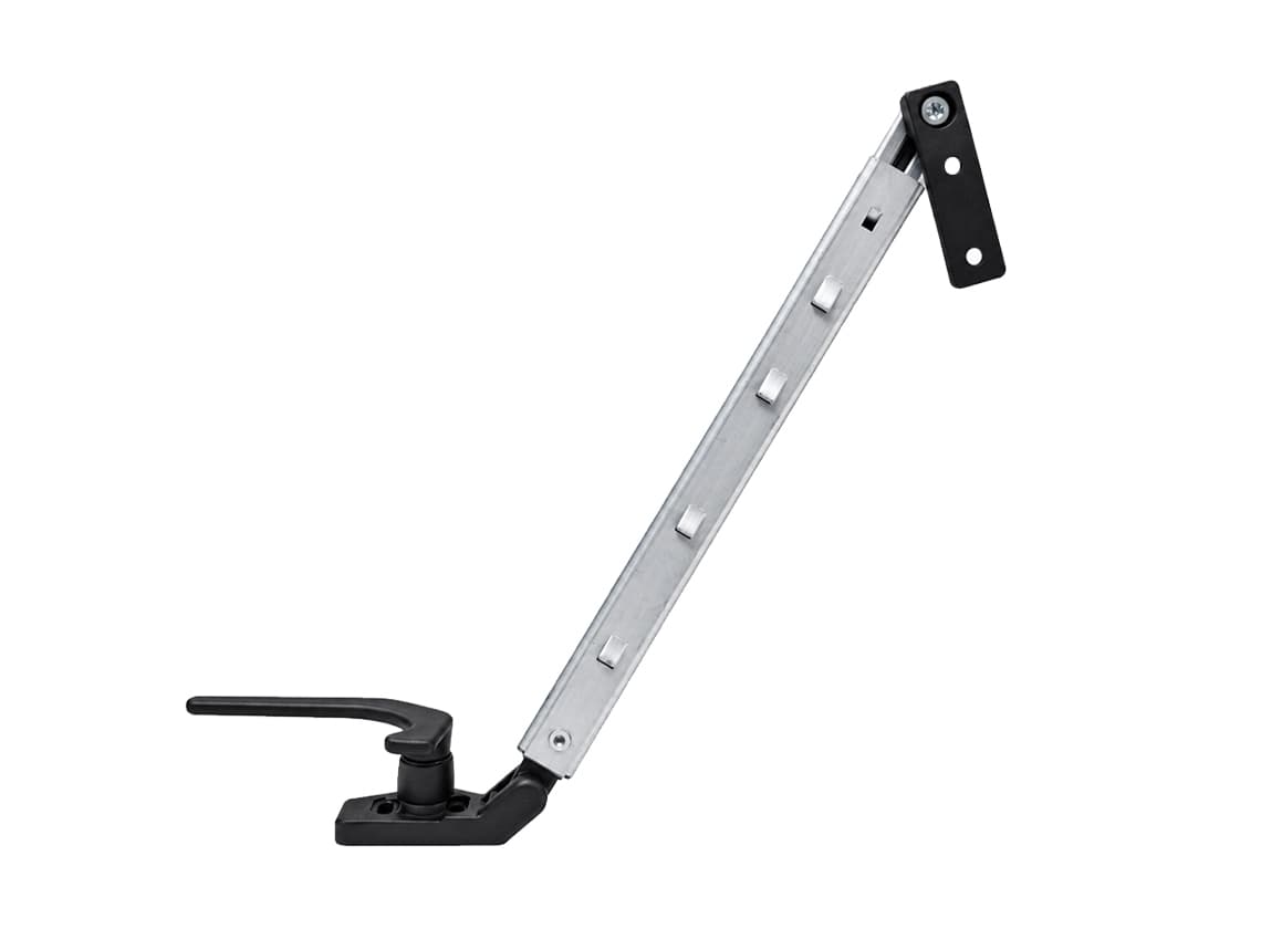 Obelink 24,8 cm Fensteraussteller Schraubbefestigung mit Klicksystem - Rechts