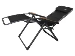 Eurotrail Majestic 3D Mesh Relaxstuhl - Black
