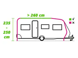 Obelink Viera 260 Teilvorzelt