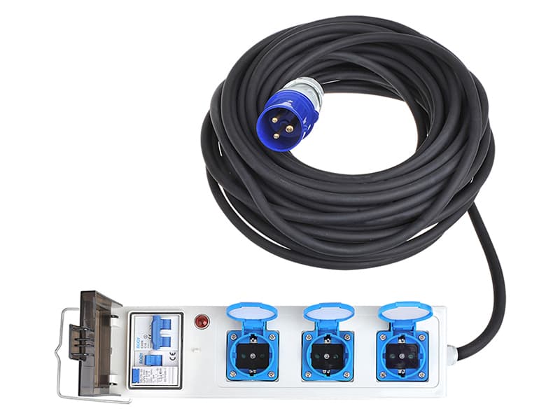 ProPlus Zelt-/Faltcaravan Stromanschluss Set - 10 Meter