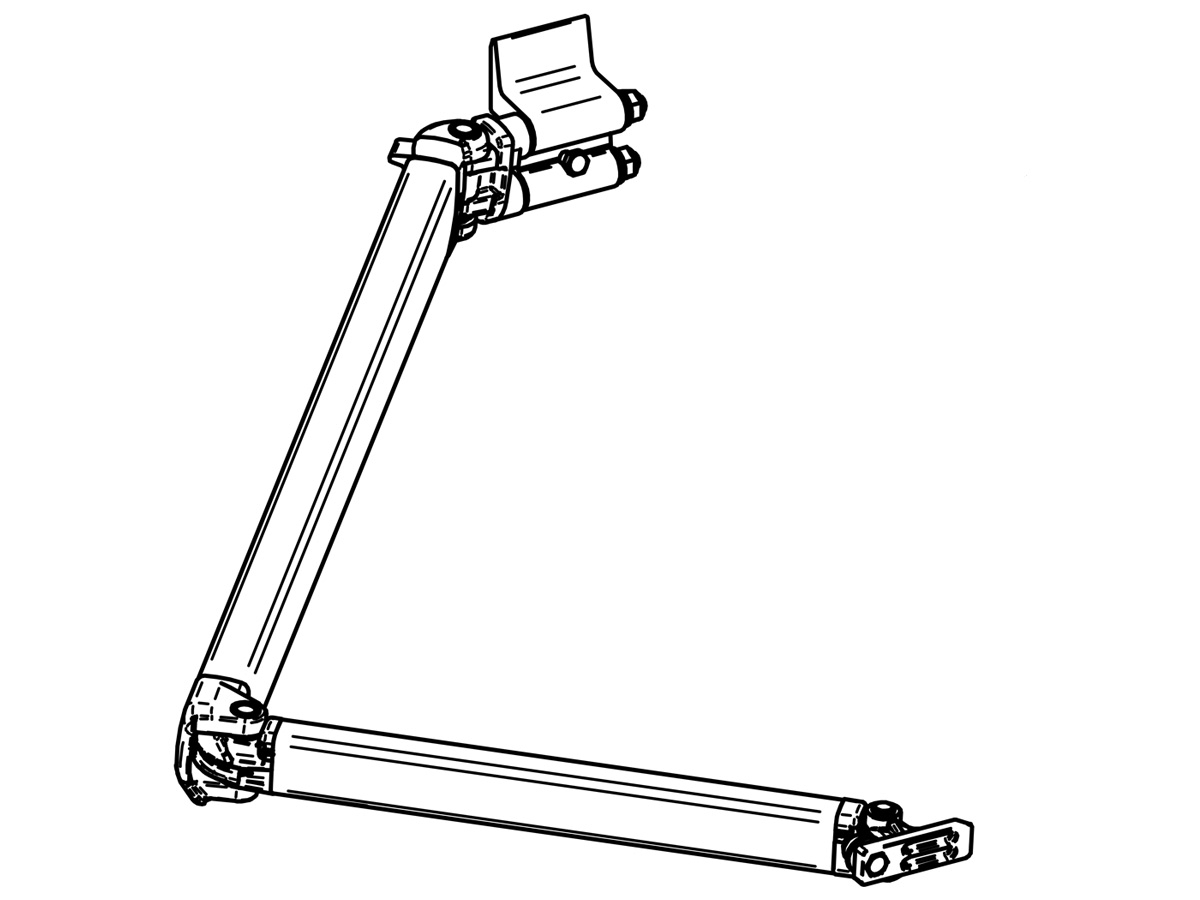 Thule Omnistor Gelenkarm rechts 4900 300-350