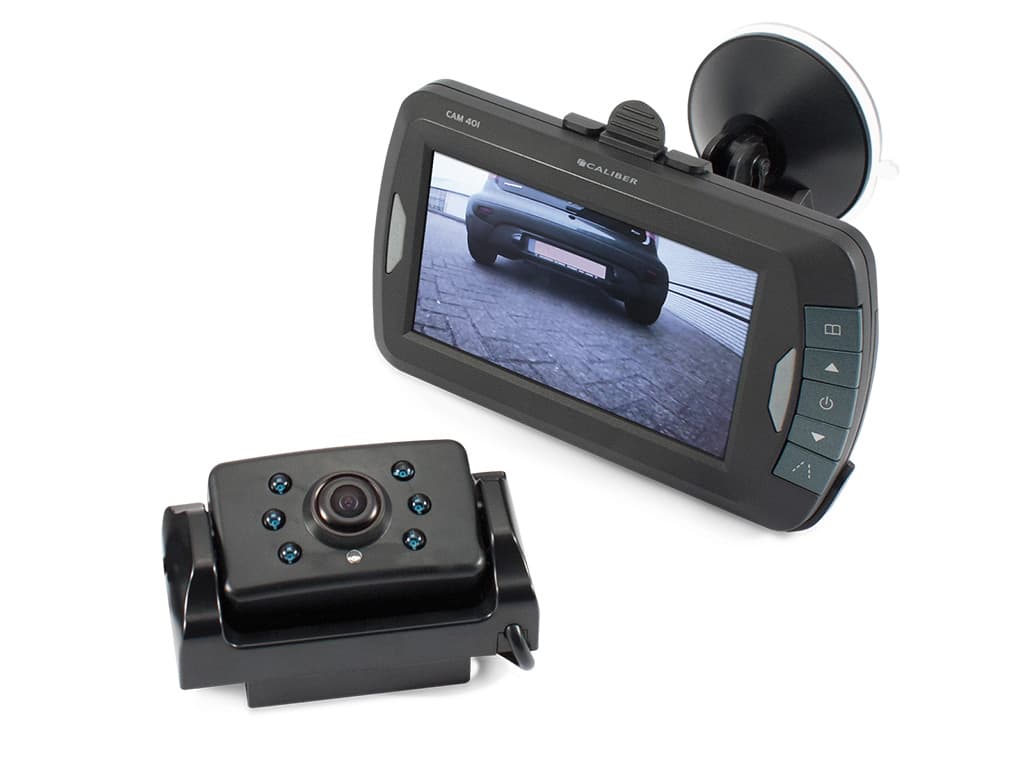CAM701 Wireless-Kamera mit 7-Zoll-Monitor - Schwarz