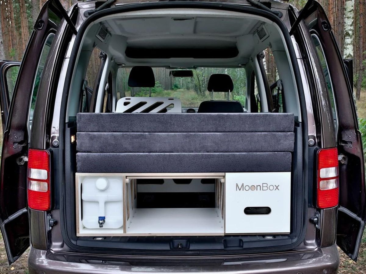 Moonbox Minivan 115 cm White Edition Campingbox