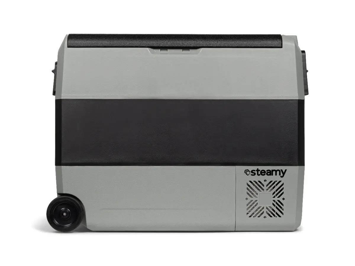 Steamy-E Dual Zone 60 Elektrische Kühlbox mit Rollen - 56L