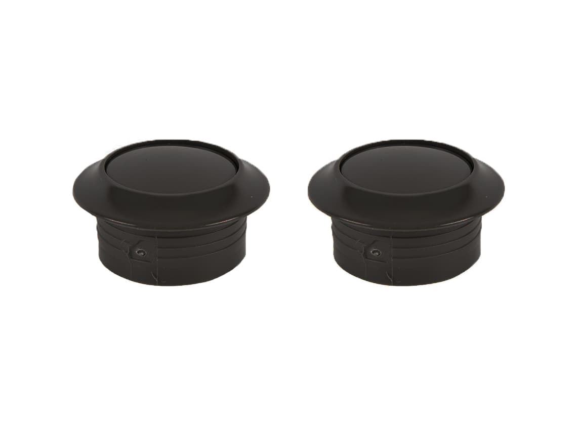 Push-Lock Knöpfe - Black
