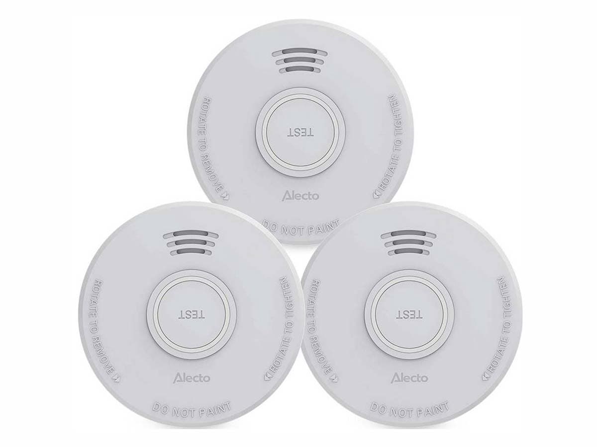 Alecto SD110 Rauchmelder - Set von 3