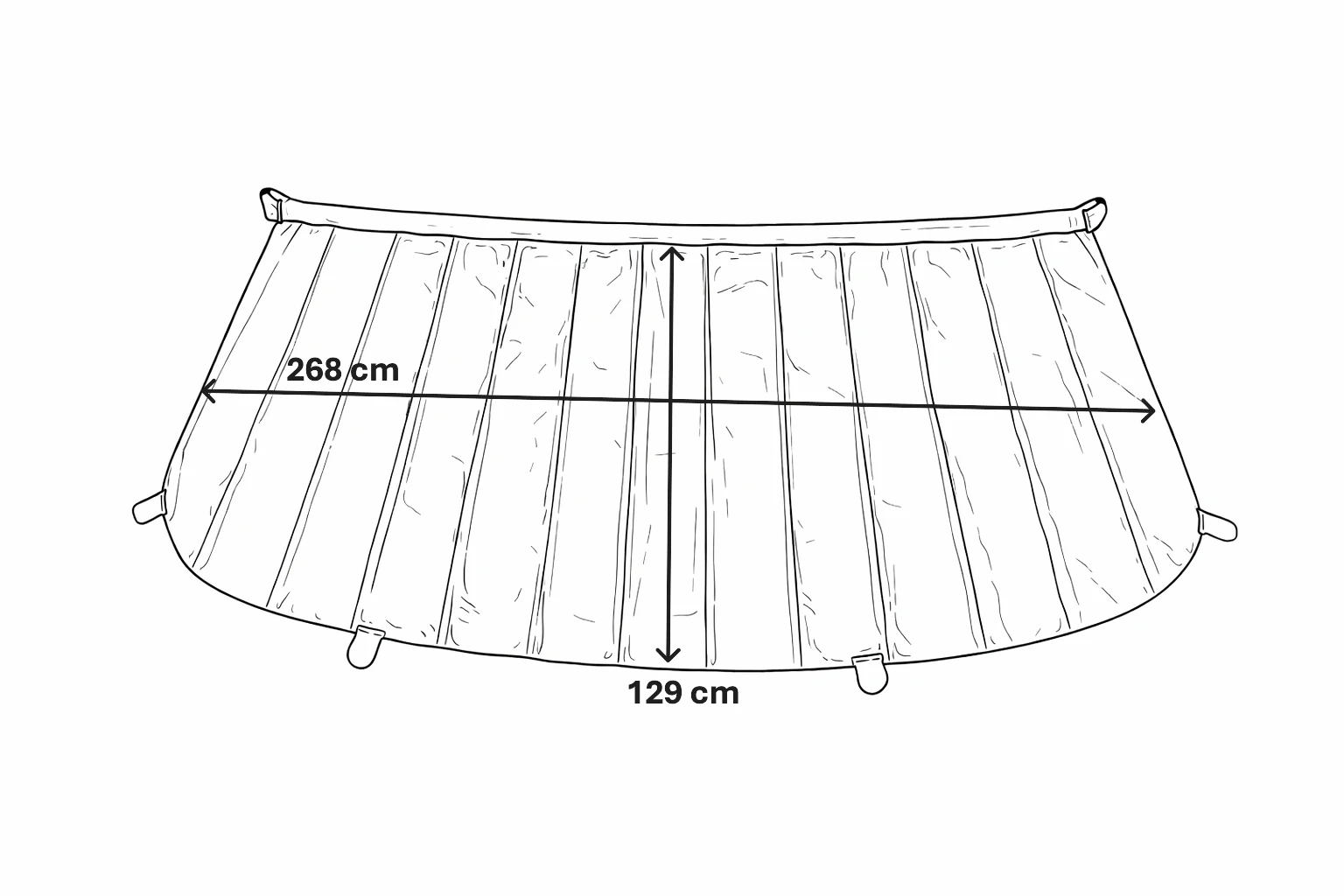 Hindermann Screen II universeller Sonnenschutz