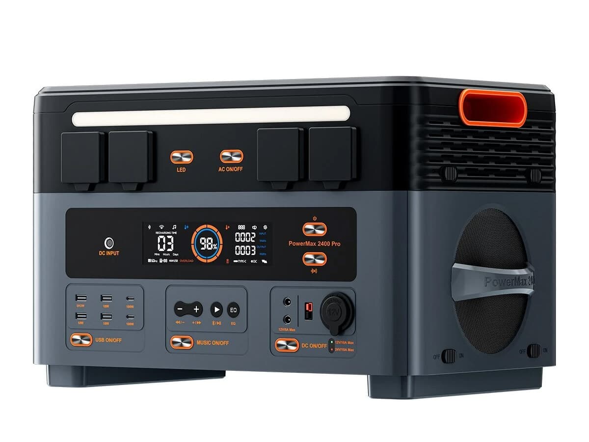 OSCAL PowerMax 2400 Pro Tragbares Powerstation