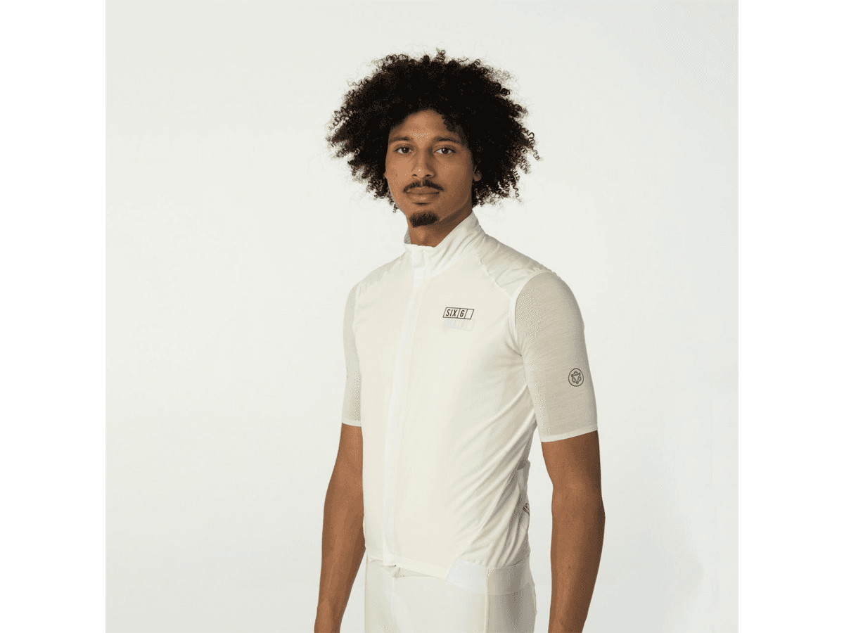 AGU SIX6 Herren Wind Weste - White