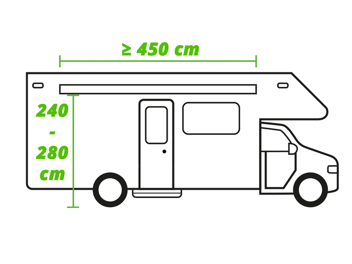 Obelink Monaco 380 Easy Air Connected Wohnmobil-/Wohnwagen-Vorzelt
