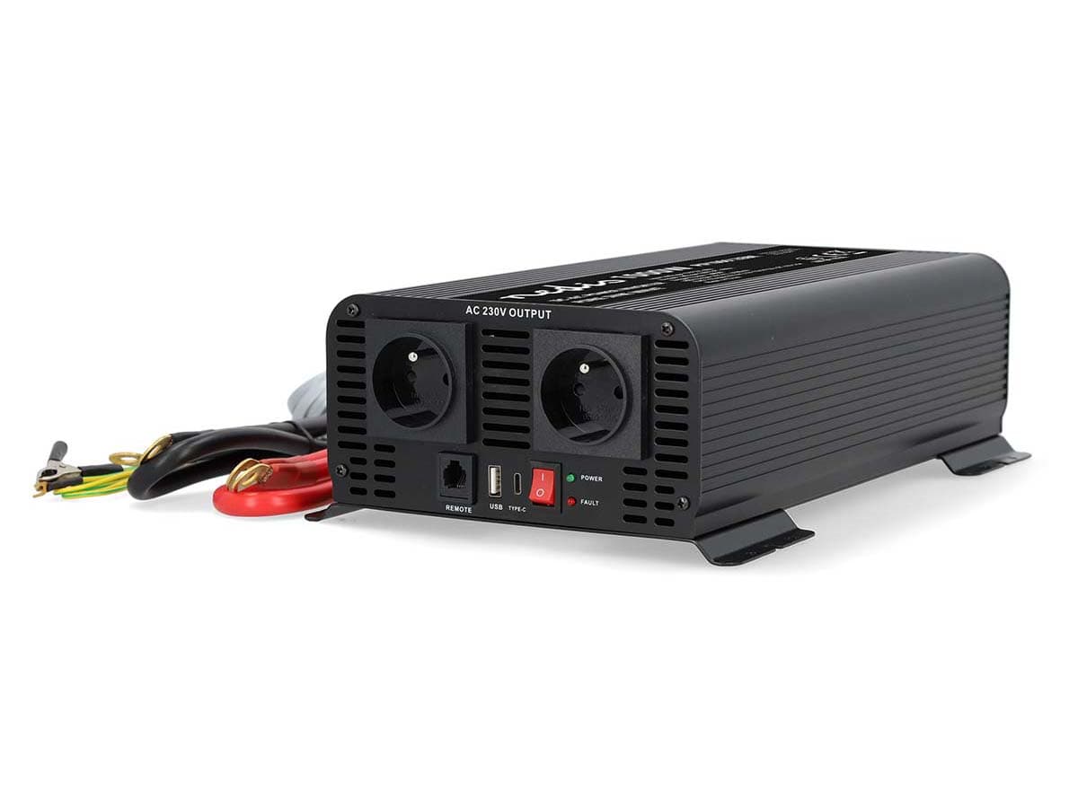 Nedis 12-230 volt reine Sinus-Wellen Power Inverter - 1000 Watt