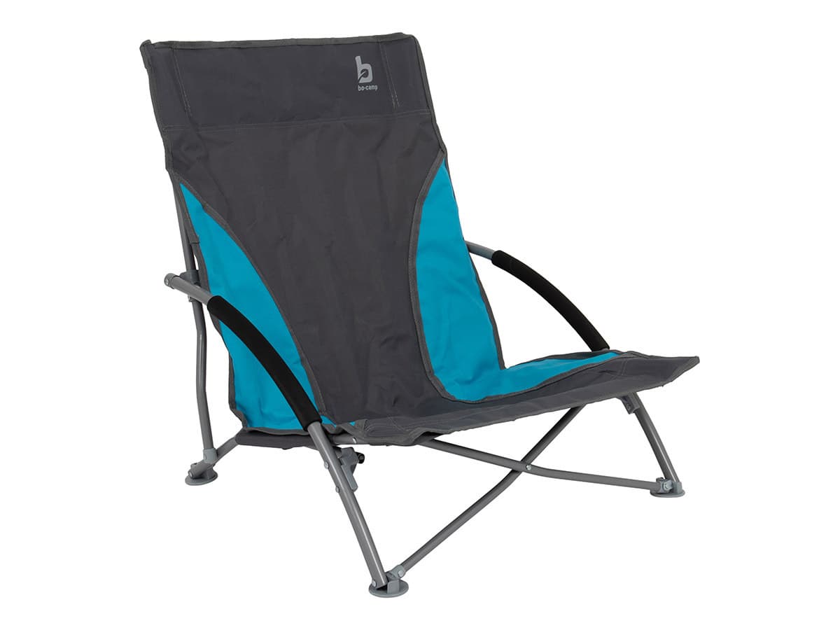 Bo-Camp Beach Chair Compact Strandstuhl - Blue/Grey